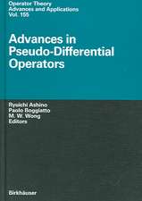 Advances in Pseudo-Differential Operators