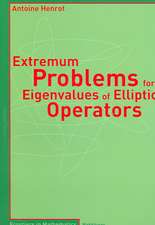 Extremum Problems for Eigenvalues of Elliptic Operators