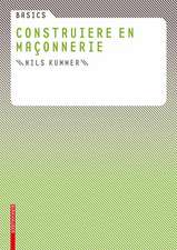 Basics Construire en maçonnerie