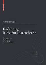 Einführung in die Funktionentheorie