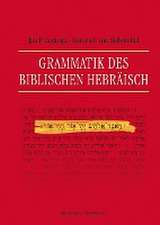 Grammatik des Biblischen Hebräisch