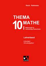 Thema Mathe 10/1. Neu. Mathematik für Realschulen. Lehrerband