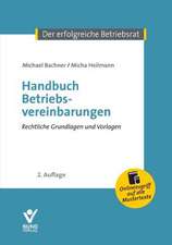 Handbuch Betriebsvereinbarungen