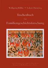 Taschenbuch für Familiengeschichtsforschung