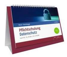 Pflichtschulung Datenschutz