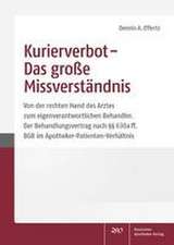 Kurierverbot - Das große Missverständnis