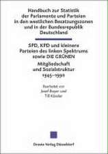 Handbuch zur Statistik der Parlamente und Parteien in den westlichen Besatzungszonen und in der Bundesrepublik Deutschland