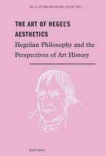 The Art of Hegel's Aesthetics