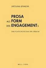 Prosa als Form des Engagements