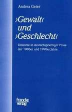 Gewalt' und 'Geschlecht'