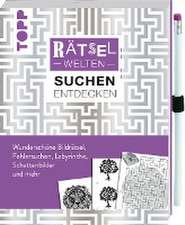 Rätselwelten - Rätseln, Suchen & Entdecken: Wunderschöne Bildrätsel, Fehlersuchen, Labyrinthe, Schattenbilder und mehr