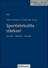 Sportlehrkräfte stärken!