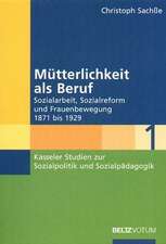 Mütterlichkeit als Beruf