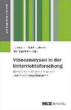 Videoanalysen in der Unterrichtsforschung