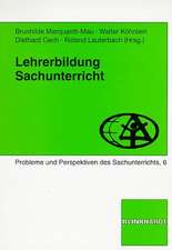 Lehrerbildung. Sachunterricht