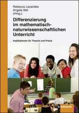 Differenzierung im mathematisch-naturwissenschaftlichen Unterricht