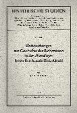 Untersuchungen zur Geschichte der Reformation in der ehemaligen freien Reichsstadt Dinkelsbühl