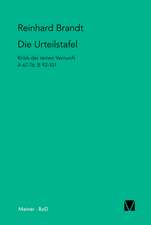 Die Urteilstafel