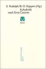 Kulturkritik nach Ernst Cassirer