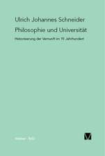 Philosophie Und Universitat