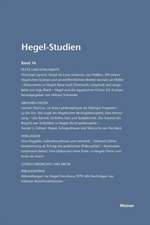 Hegel-Studien Band 16 (1981): Thomas Von Aquin Und Die Scholastik