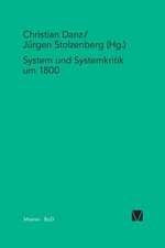 System Und Systemkritik Um 1800: Martin Heidegger Und Roman Jakobson