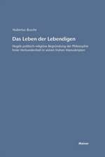 Das Leben der Lebendigen