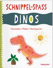 Schnippel-Spaß. Dinos. Schneiden - Malen - Nachspuren