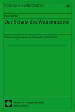 Der Schutz des Wattenmeeres