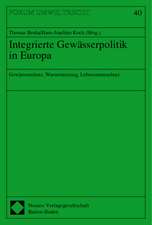 Integrierte Gewässerpolitik in Europa