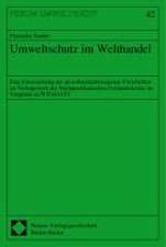 Umweltschutz im Welthandel