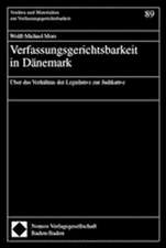 Verfassungsgerichtsbarkeit in Dänemark