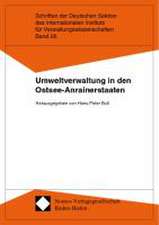 Umweltverwaltung in den Ostsee-Anrainerstaaten