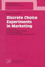 Discrete Choice Experiments in Marketing: Use of Priors in Efficient Choice Designs and Their Application to Individual Preference Measurement