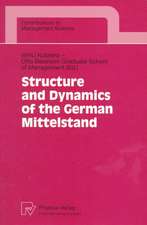 Structure and Dynamics of the German Mittelstand