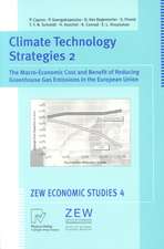 Climate Technology Strategies 2: The Macro-Economic Cost and Benefit of Reducing Greenhouse Gas Emissions in the European Union