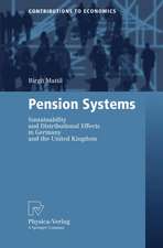 Pension Systems: Sustainability and Distributional Effects in Germany and the United Kingdom