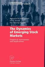 The Dynamics of Emerging Stock Markets