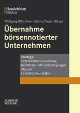 Übernahme börsennotierter Unternehmen