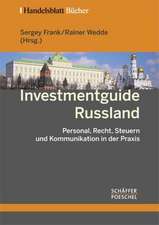 Investmentguide Russland