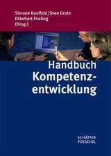 Handbuch Kompetenzentwicklung