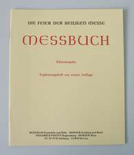 Messbuch / Kleinausgabe. Supplement