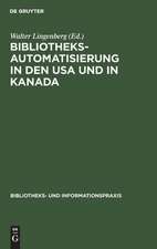 Bibliotheksautomatisierung in den USA und in Kanada: Bericht über eine Studienreise von fünf deutschen Bibliothekaren im Jahre 1972