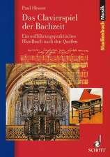 Clavierspiel Der Bachzeit: German Language