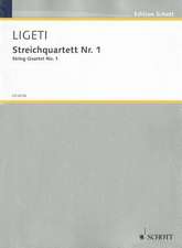 String Quartet No. 1: Score & Parts