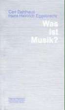 Was ist Musik?