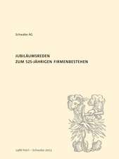 Jubiläumsreden zum 525-jährigen Firmenbestehen