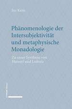 Phänomenologie der Intersubjektivität und metaphysische Monadologie