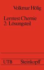 Lerntest Chemie: Allgemeine Anorganische und Organische Chemie