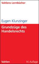 Grundzüge des Handelsrechts